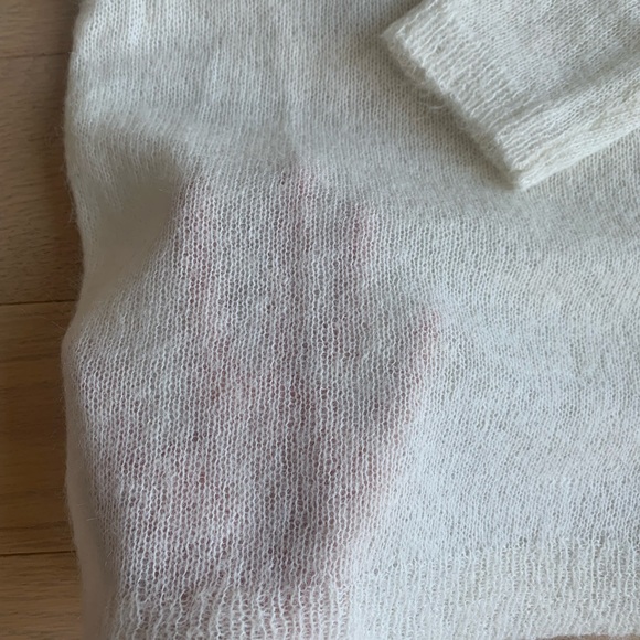 Fine knit wool Italian made crewneck sweater - Picture 4 of 7